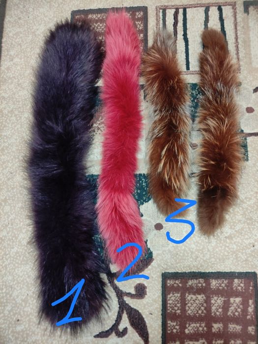 Натуральне хутро єнот, пісець на комір натуральный мех опушка на ворот