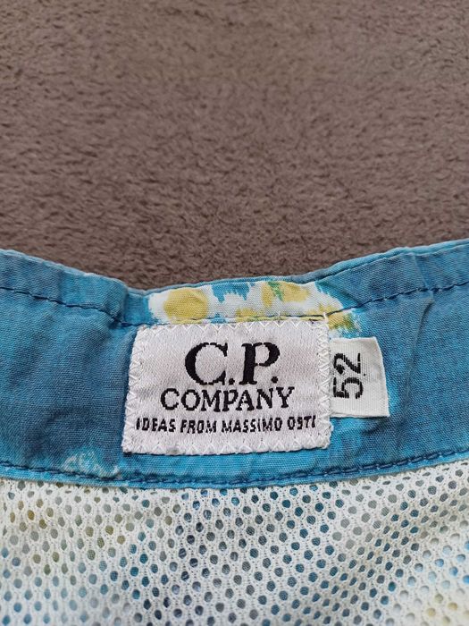 C.P. Company Printed Cloth Spring Summer 1991 szorty rozmiar L