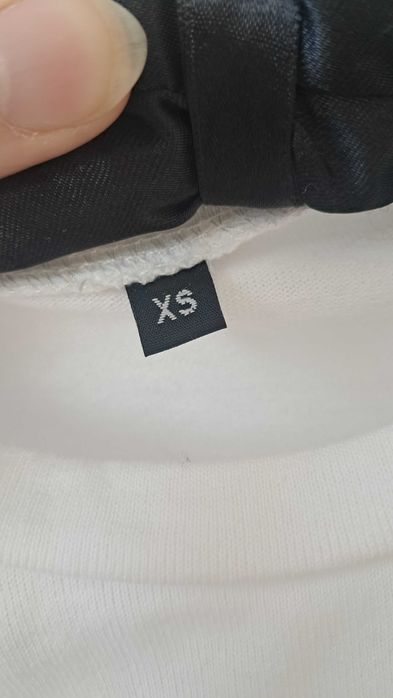 Białe body basic rozmiar XS