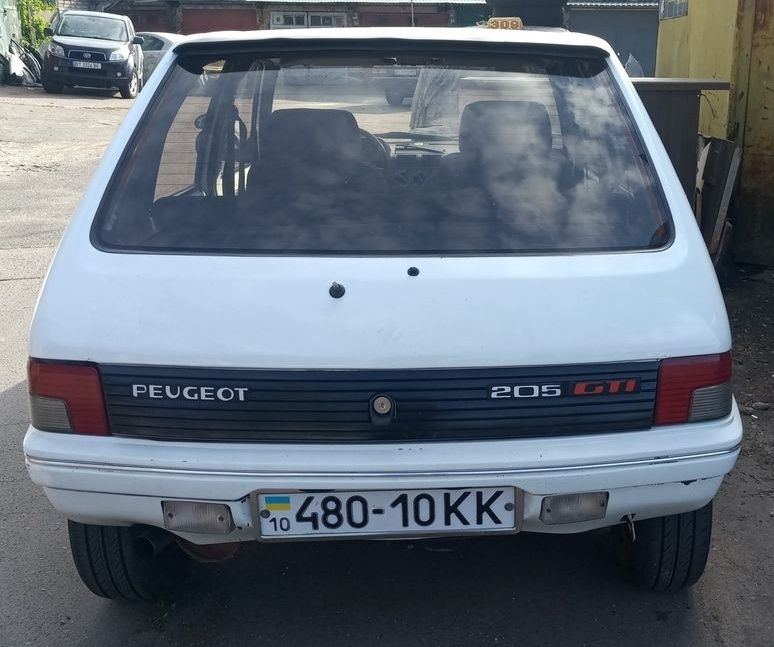 пежо~205~дизель,не гнилой,мотор шепчет,новое сцепление,ходовая ок.