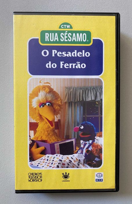 [VHS] Rua Sésamo: O Pesadelo do Ferrão (não testado)