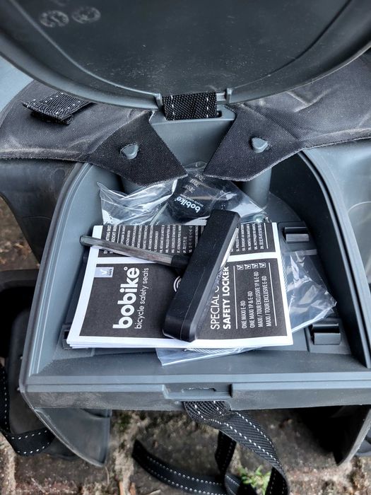 Fotelik rowerowy Bobike Maxi Exclusive