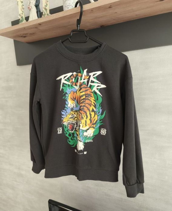 Свитшот, кофта спортивна від H&M сіра