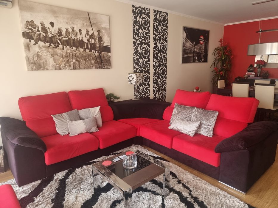 Sofá de canto como novo