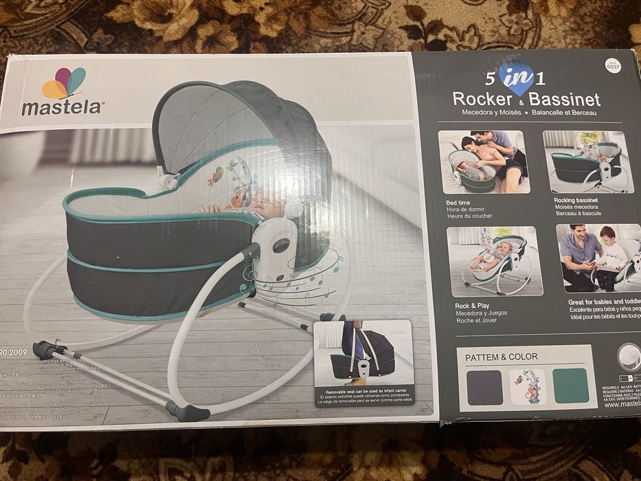 дитяча люлька-гойдалка Mastela 5 в 1