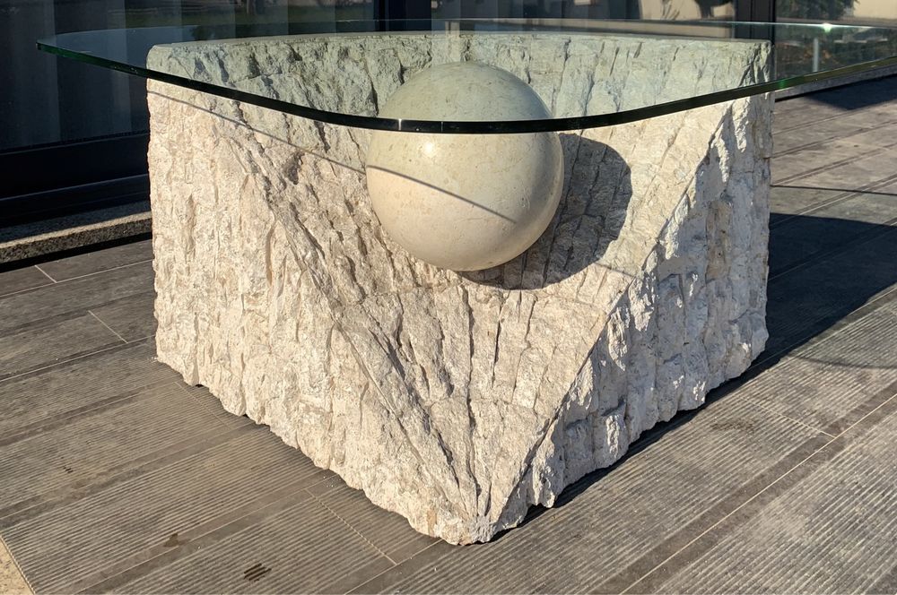 Mesa de vidro Interior