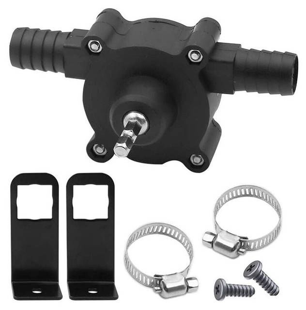 Насос на дрель для перекачки топлива REWOLT SL015 с креплением 7719