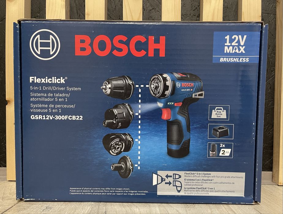 BOSCH GSR12V-300FCB (GSR12V-35FC) безщітковий акумуляторний шуруповерт
