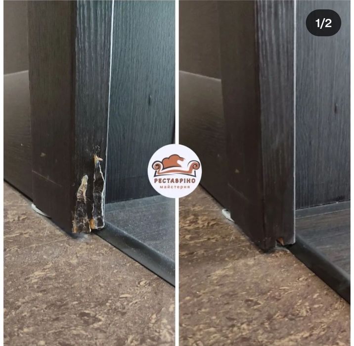 Реставрація меблів,ламінату,паркету,столешні та дверей