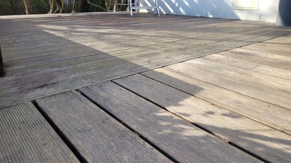 Deska tarasowa drewniana około 30m2