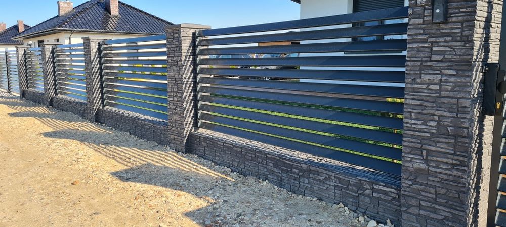 Ala Klinkier, Imitacja Klinkieru, ogrodzenie, ogrodzenia,