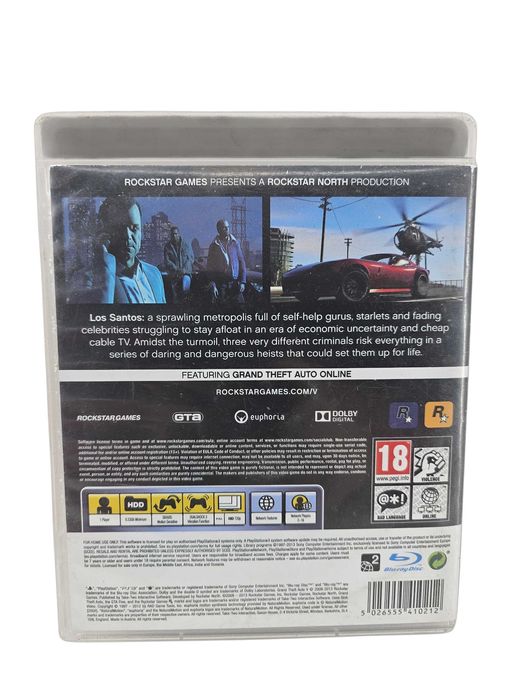 GTA V gra na konsolę  PS3