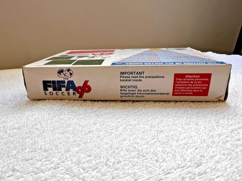 FIFA Soccer 96 Nintendo SNES Super Nintendo PAL EUR