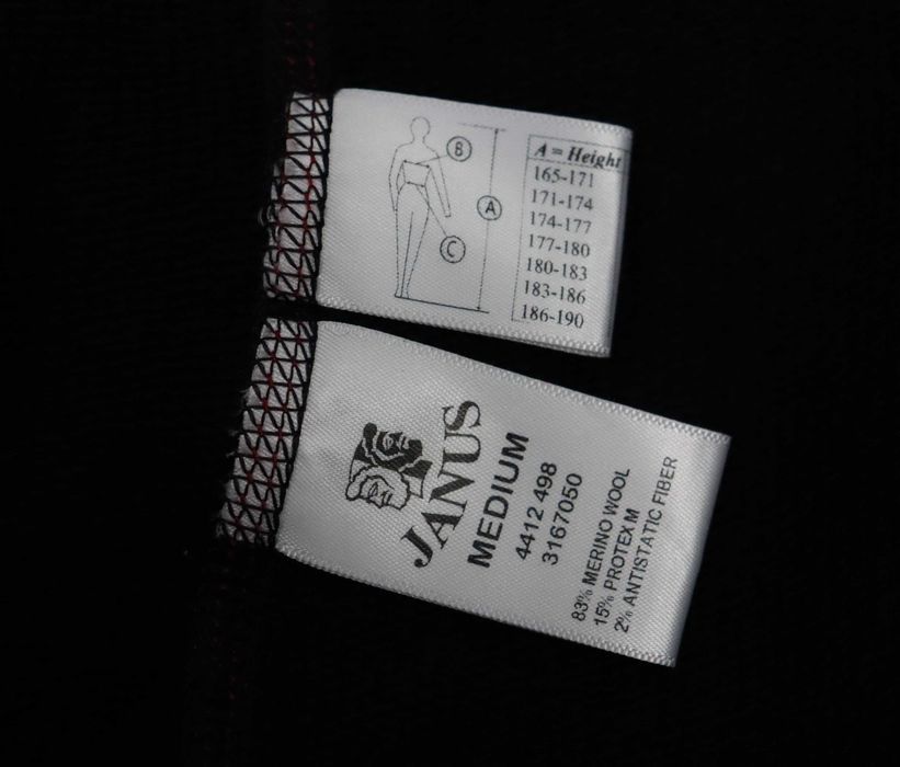 Janus pro męska bluza termoaktywna rozmiar M _ wełna merino