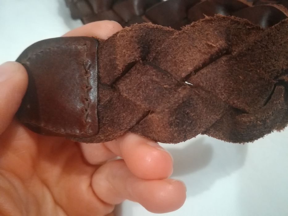 Cinto de pele El Corte Inglés