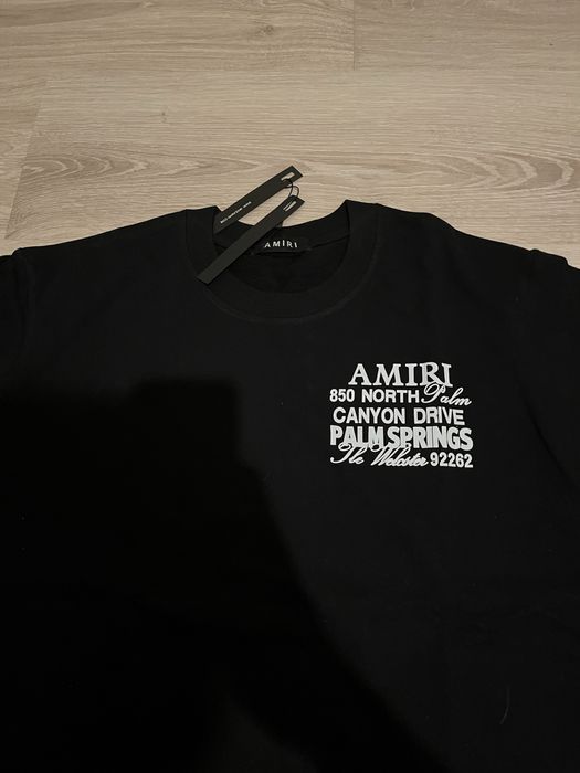 Camisola t shirt amiri