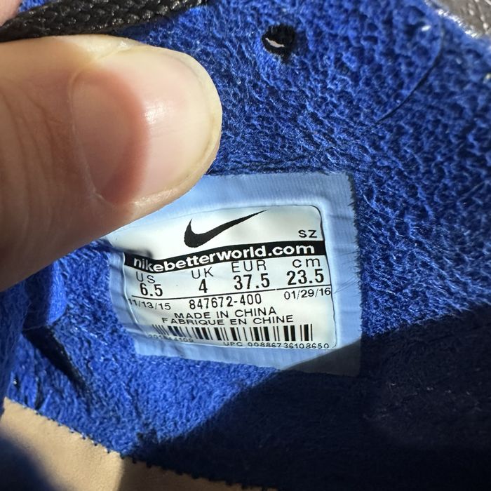 Замшеві кросівки Nike Air Max 37.5/23.5 cm