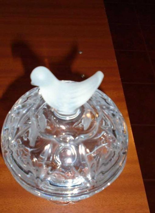 Cristal - duas peças lindíssimas  novas.