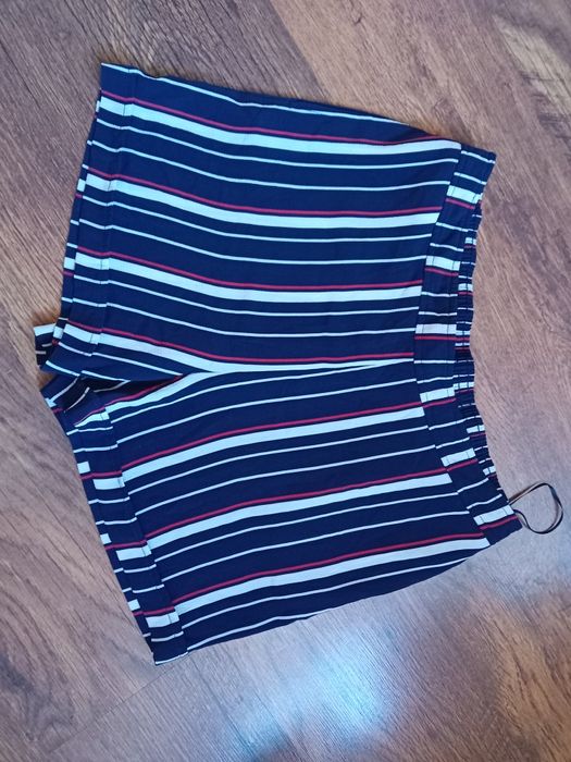 Szorty damskie w paski, 40-42, bdb