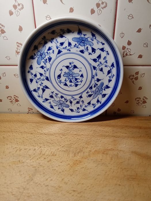 Meissen Синий лук Блюдо Тарелка настенная Мейсен Blue