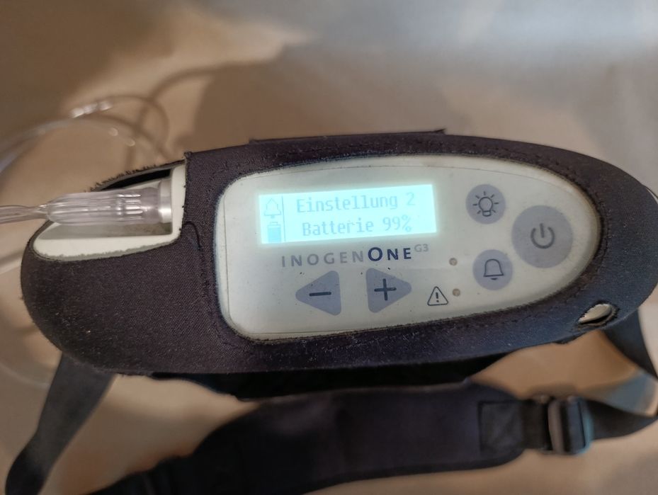 Koncentrator tlenu Inogen One G3 to lekki przenśny koncentrator