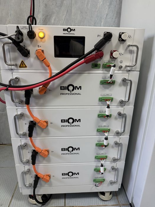 Високовольтова система Biom professional аккумулятор накопичувач, bms