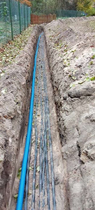 Usługi koparką, usługi minikoparką, przewierty sterowane