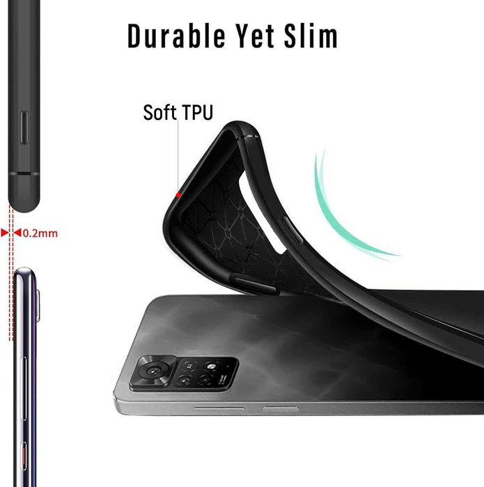 Etui ochronne do Xiaomi Redmi 12 Pro czarne