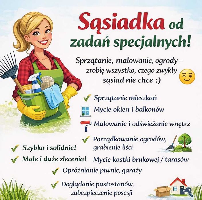 Sprzątanie mieszkań, domów i biur - Sosnowiec i okolice