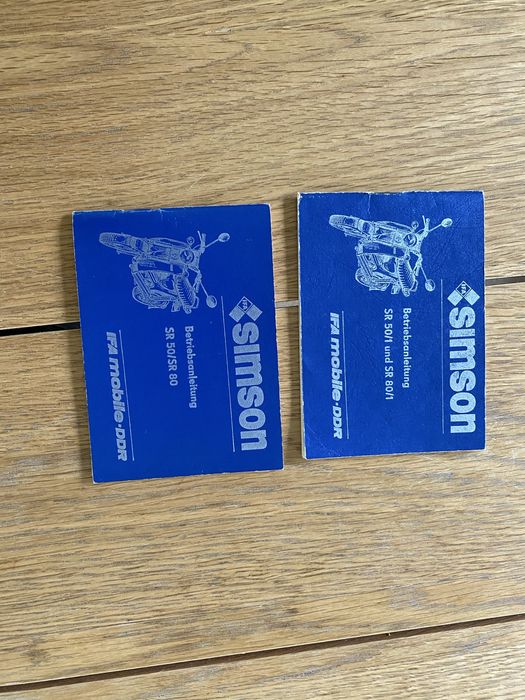 Instrukcja  obsługi mz etz 150 250 simson jawa  ts