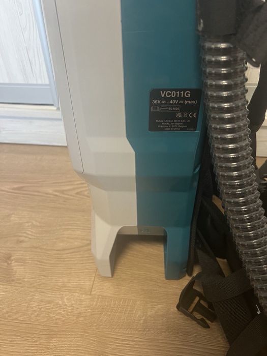 Безщітковий ранцевий Акум.пилосос Makita XGT VC 011G