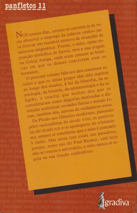 Livro - Grécia e Mito