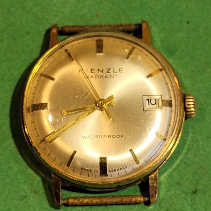 Pozłacany Zegarek meski KIENZLE -MARKANT