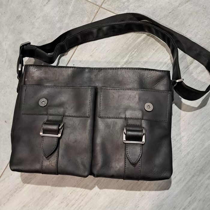 Портфель шкіряний сумка на плече