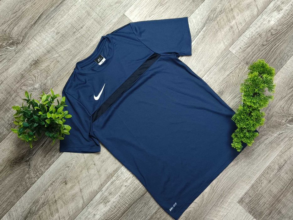 [М] NIKE спортивна оригінальна футболка синя