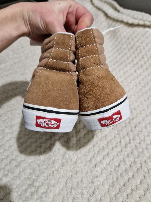 Высокие жёлтые кеды ванс vans sk8 high 40-41р 26 см , а идеале