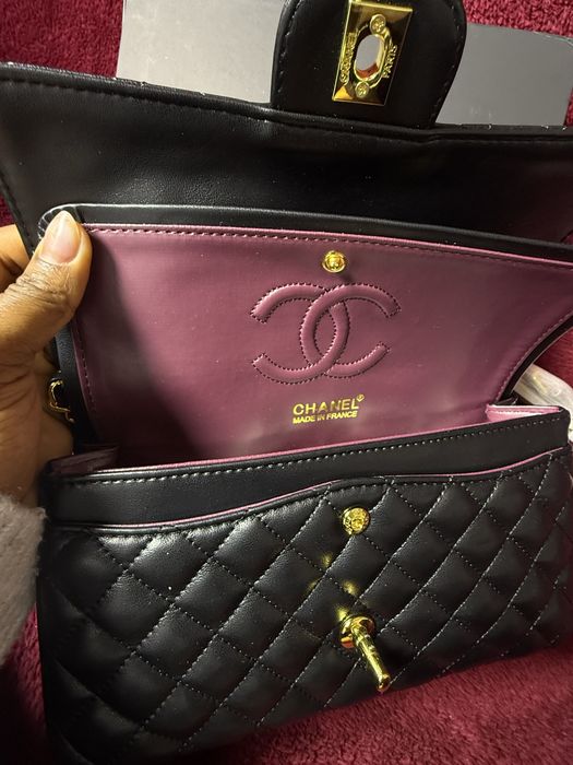 Bolsa Chanel Classic Double Flap Preta