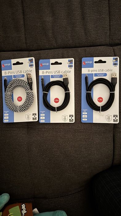 Кабель зарядка для айфона apple lighthing 1,5 m