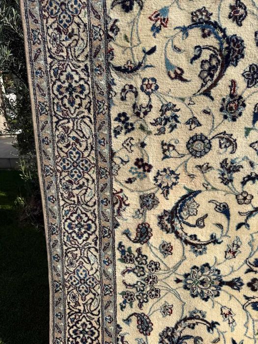 Kaszmir plus jedwab r.tkany dywan perski Nain 300x200 galeria 14 tyś