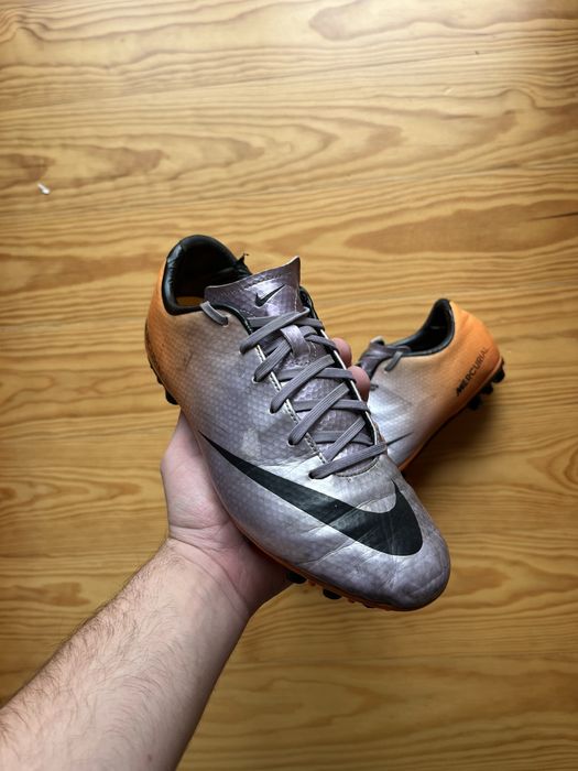 Chuteiras Mercurial antigas