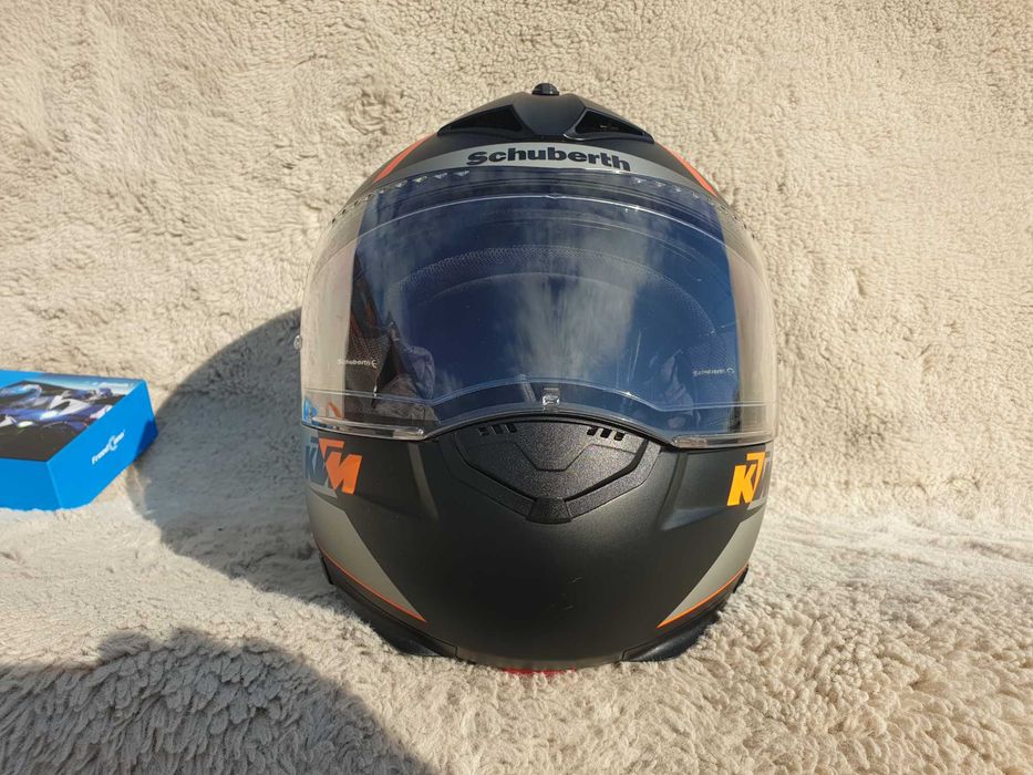 Schuberth c3 PRO rozm . L szczękowy  kask motocyklowy z blendą  +intercom