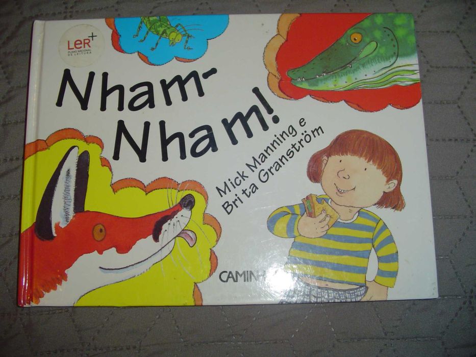 Livro Infantil "Nham-Nham!" de Mick Manning