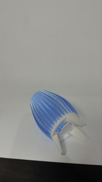 Candeeiro azul pequeno