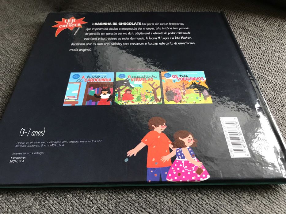 Livro Infantil "A Casinha de Chocolate"