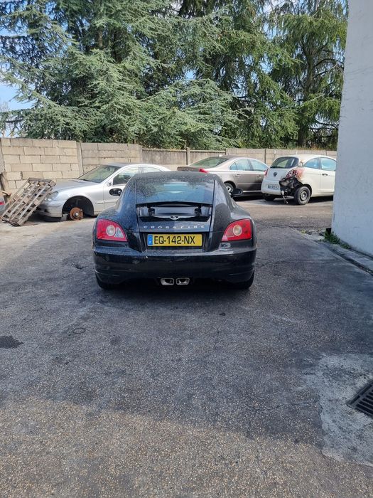 chrysler crossfire szyba drzwi prawa