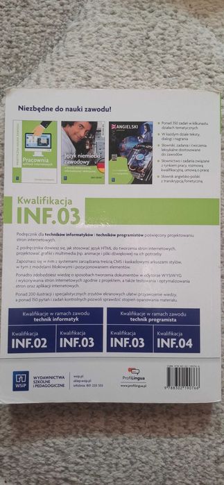 INF.03 część 1 - podręcznik do nauki zawodu: Technik Informatyk i Technik Programista