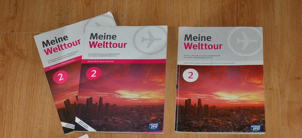 Meine Welttour 2 * komplet * podręcznik + CD + ćwiczenia