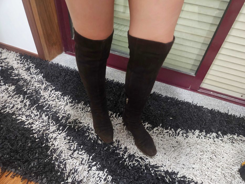 Botas Gianvito Rossi — Acima do Joelho — Usadas