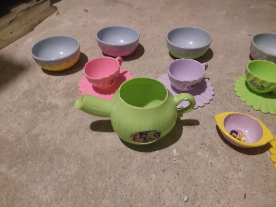 Conjunto chá princesas Disney