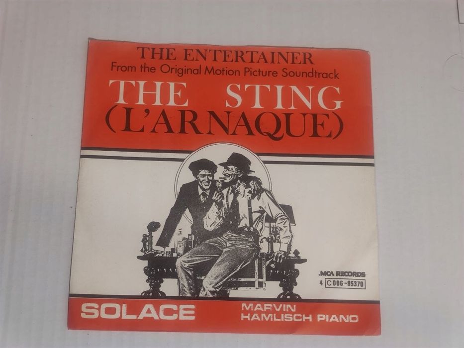 Marvin Hamlisch – The Sting The Entertainer / Solace) Single 7'' VG+